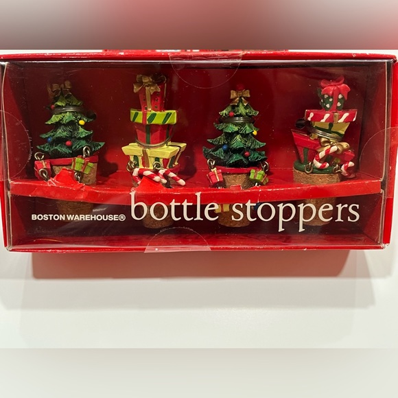 Boston Warehouse Bottle Stoppers (set of 4) - Picture 1 of 3